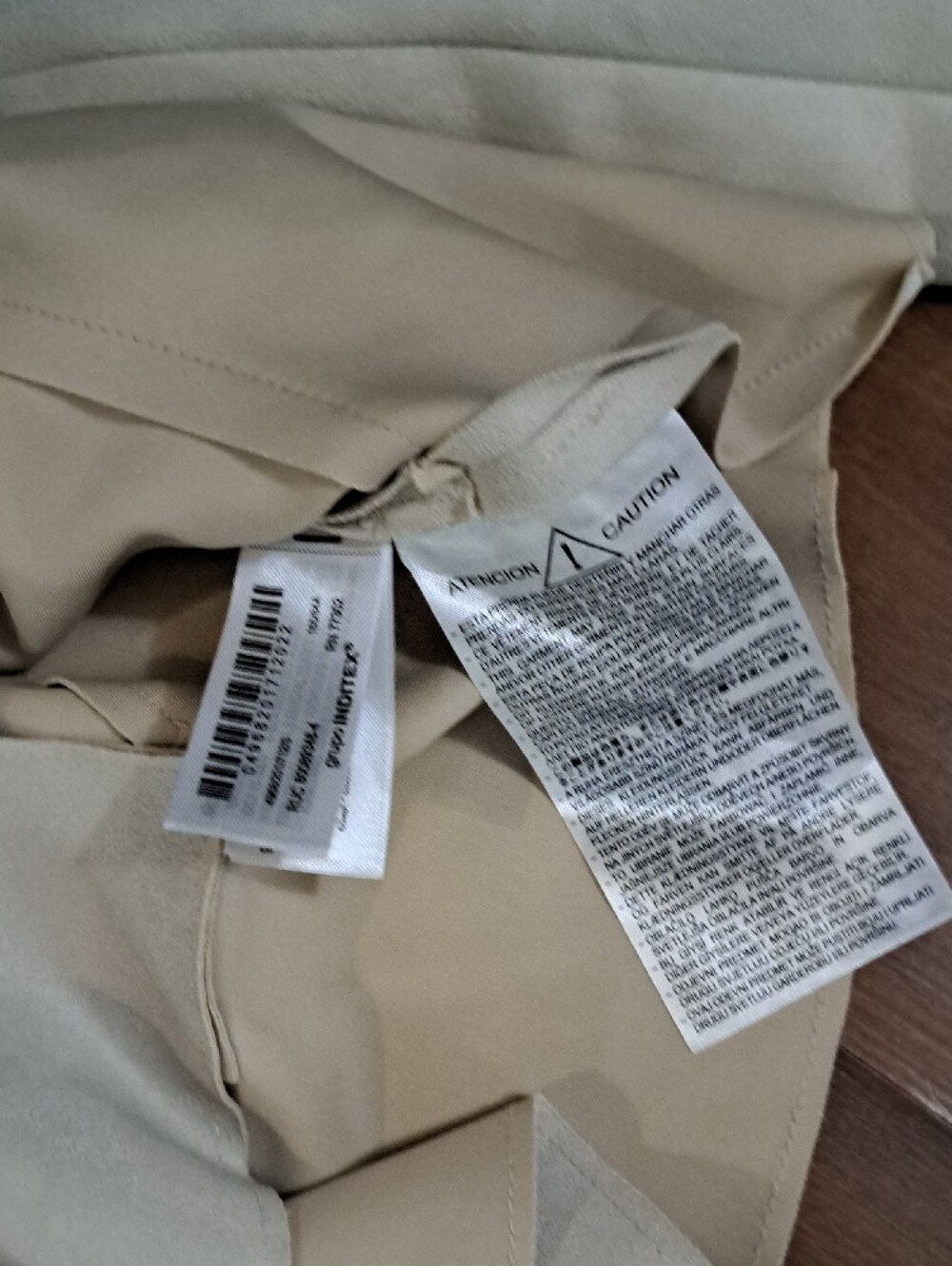 Zara Light Cream Peplum Tie-Waist Jacket - Picture 6 of 7